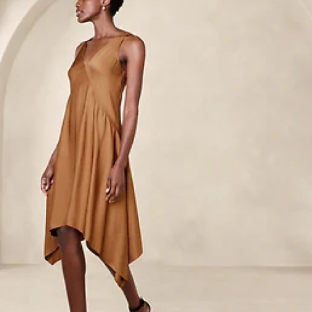 NWT Banana Republic Rosella Satin Dress XS